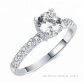Hohe Qualität 14k Moissanit Diamant Ehe